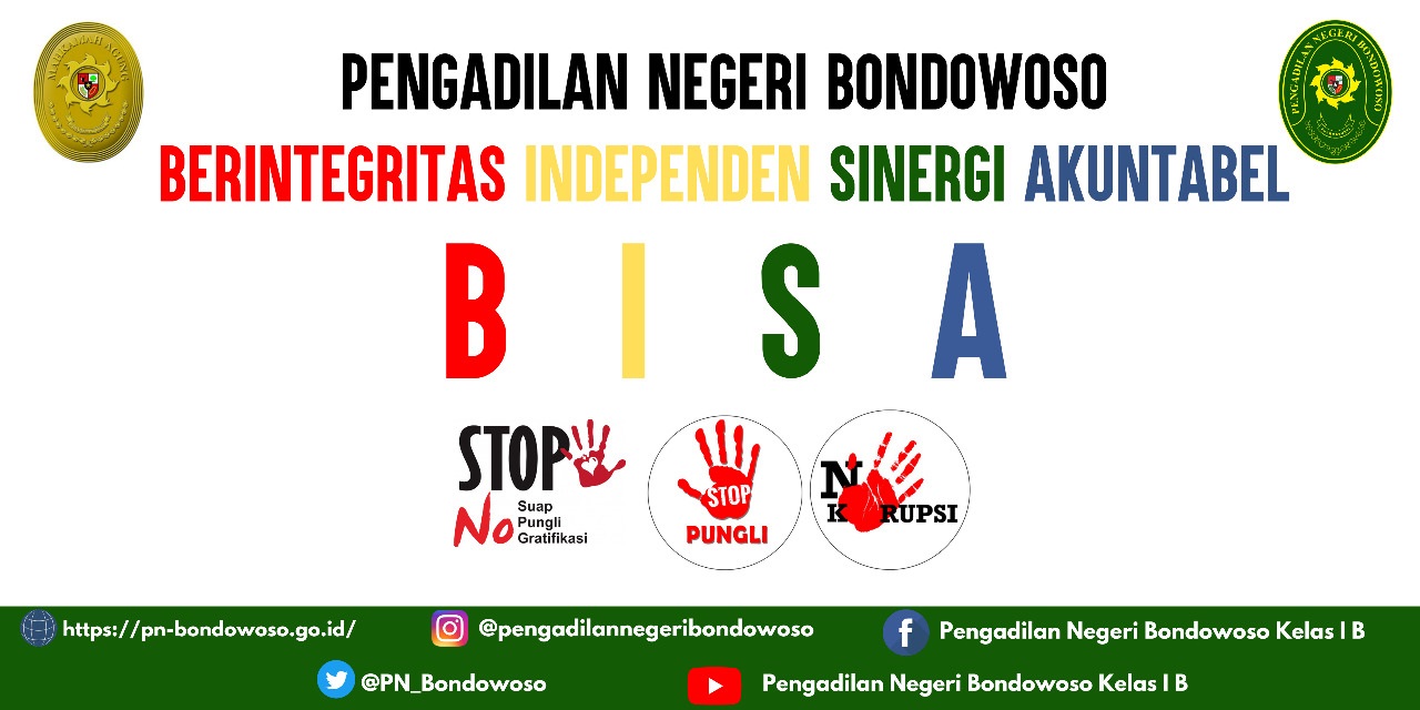 MOTO PENGADILAN NEGERI BONDOWOSO MOTO PENGADILAN NEGERI BONDOWOSO